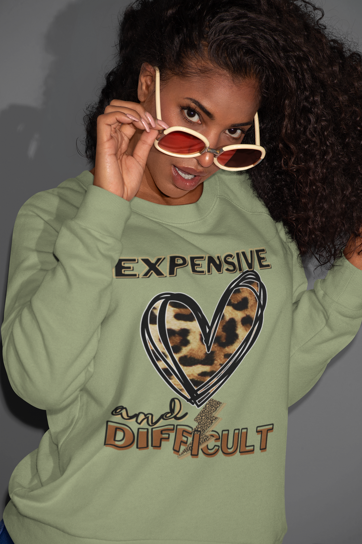 Expensive and difficult sweatshirt, gift for her, mothers day gift, Christmas gift