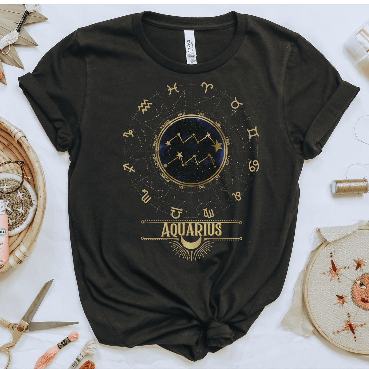 zodiac tshirt, aquarius tee, horoscope, birthday t-shirt, gift for aquarius, gift for her, January birthday gift, February birthday gift, January girl, February girl, aquarius girl, Aquarius birthday, Aquarius zodiac, Aquarius horoscope, Astrology, Aquarius sign, Zodiac constellation, horoscope shirt, gift for Aquarius