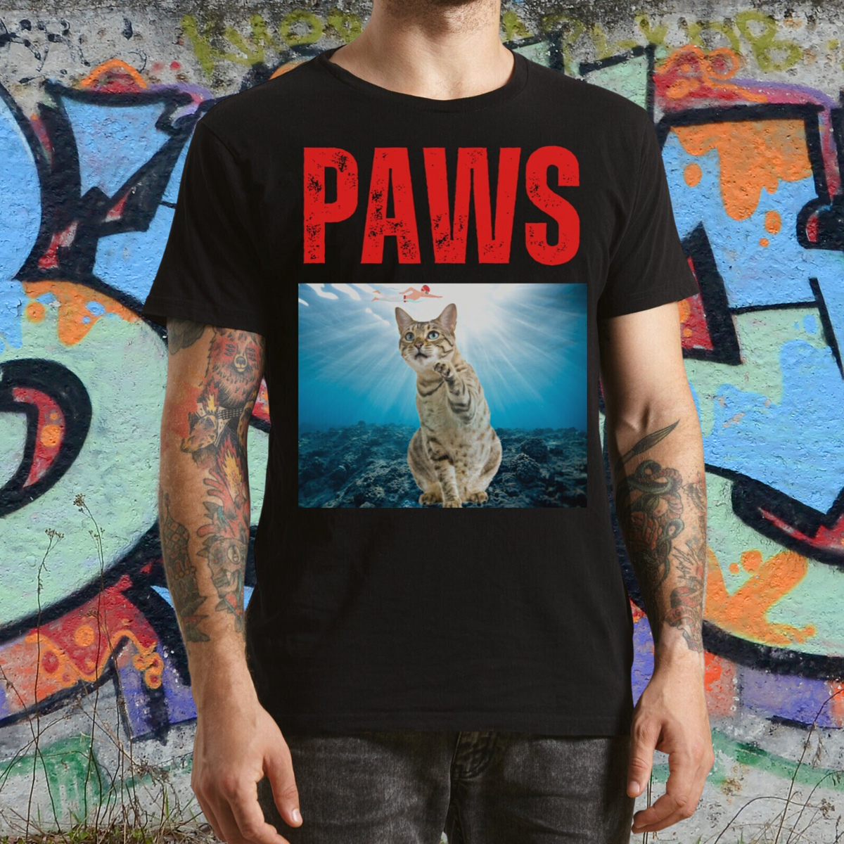 paws t-shirt, funny parody tee, funny cat shirt, gift for cat lovers, gift for cat owner, men cat t-shirt, cat daddy, cat mom, vintage cat tee, cat mom shirt, cat print top, kitten shirt, kitty monster, kawaii, Siamese cat, tee, shirt, top