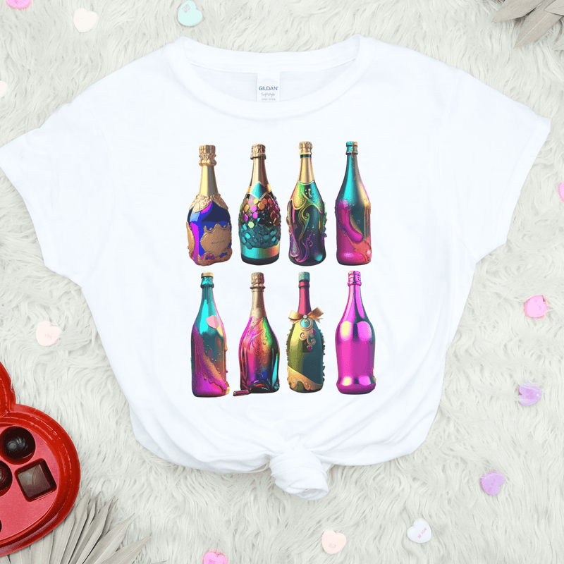 White- yes way rose shirt, liquor t-shirt, gift for mom, gift for him, gift for her, gift for champagne lovers, drinking tee, champagne sweatshirt, champagne shirt, champagne problems sweatshirt, champagne lovers, champagne bottles tee, alcohol tee