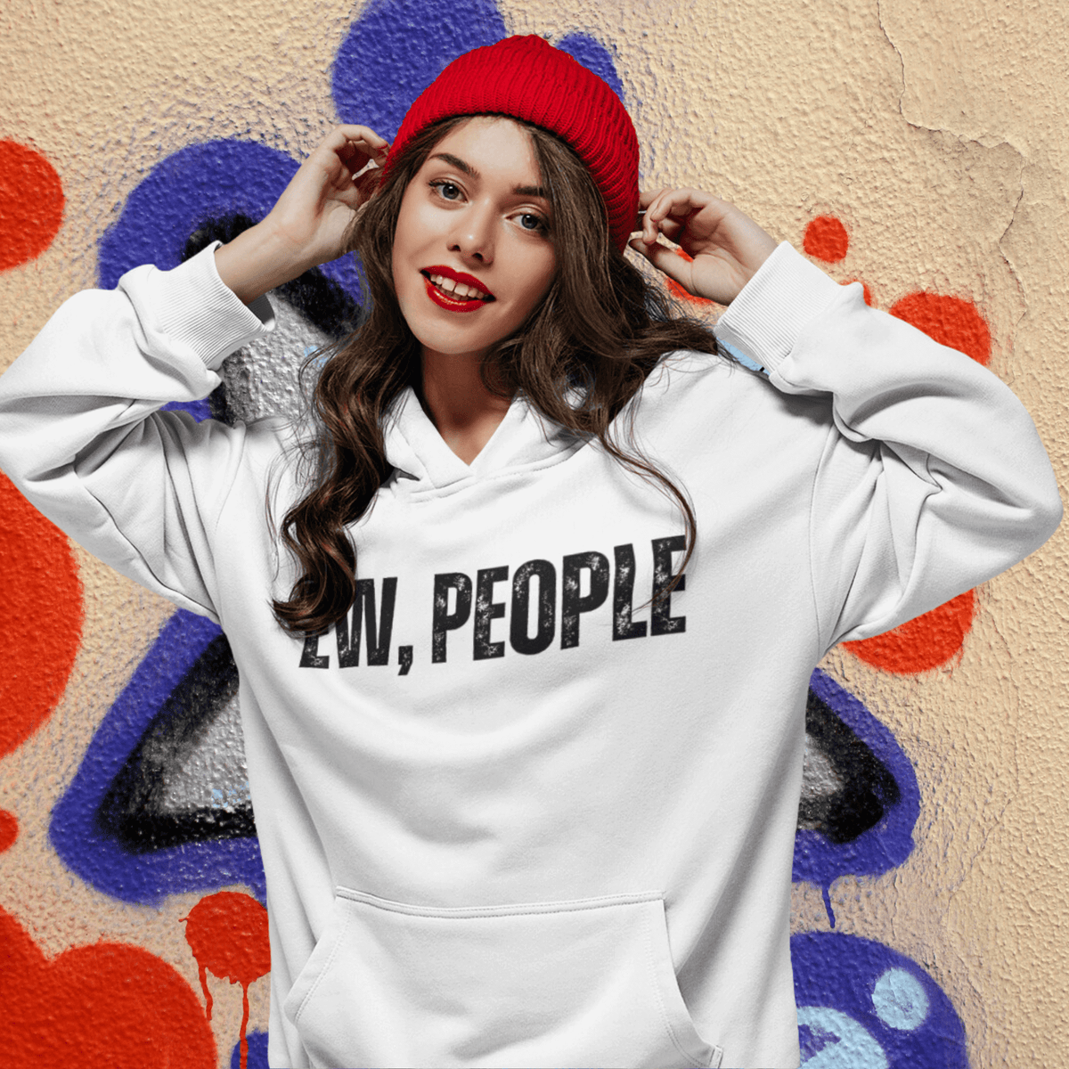 Hooded Sweatshirt, Funny Hoodie, Introvert Apparel, Humor Clothing, Statement Hoodie, Cozy Comfort, Quirky Fashion, Sassy Style, Casual Wear, Playful Prints, Personality Clothing, Witty Attire, Anti-Social Vibes, Relaxed Fit, Introvert Pride, Lighthearted Layers, Conversational Hoodie, Solitude Fashion, Unique Statements, Weekend Lounge, Attitude Attire, Chill Outfits, ew people, ew people hoodie, ew people tee