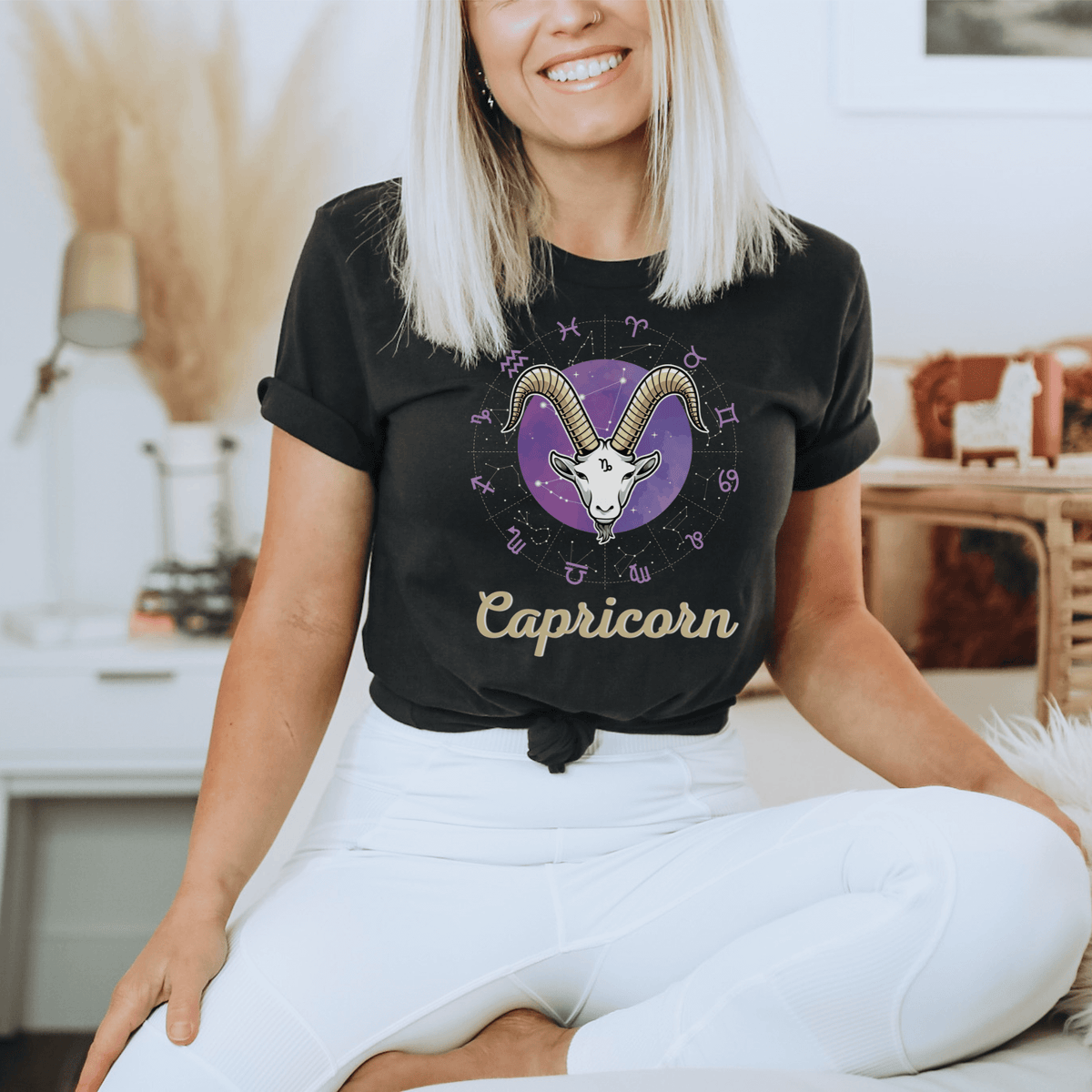 zodiac tshirt, capricorn tee, horoscope, birthday t-shirt, gift for capricorn, gift for her, December birthday gift, January birthday gift, December girl, January girl, Capricorn girl, Capricorn birthday, Capricorn zodiac, Capricorn horoscope, Astrology, Capricorn sign, Zodiac constellation, horoscope shirt, gift for Capricorn