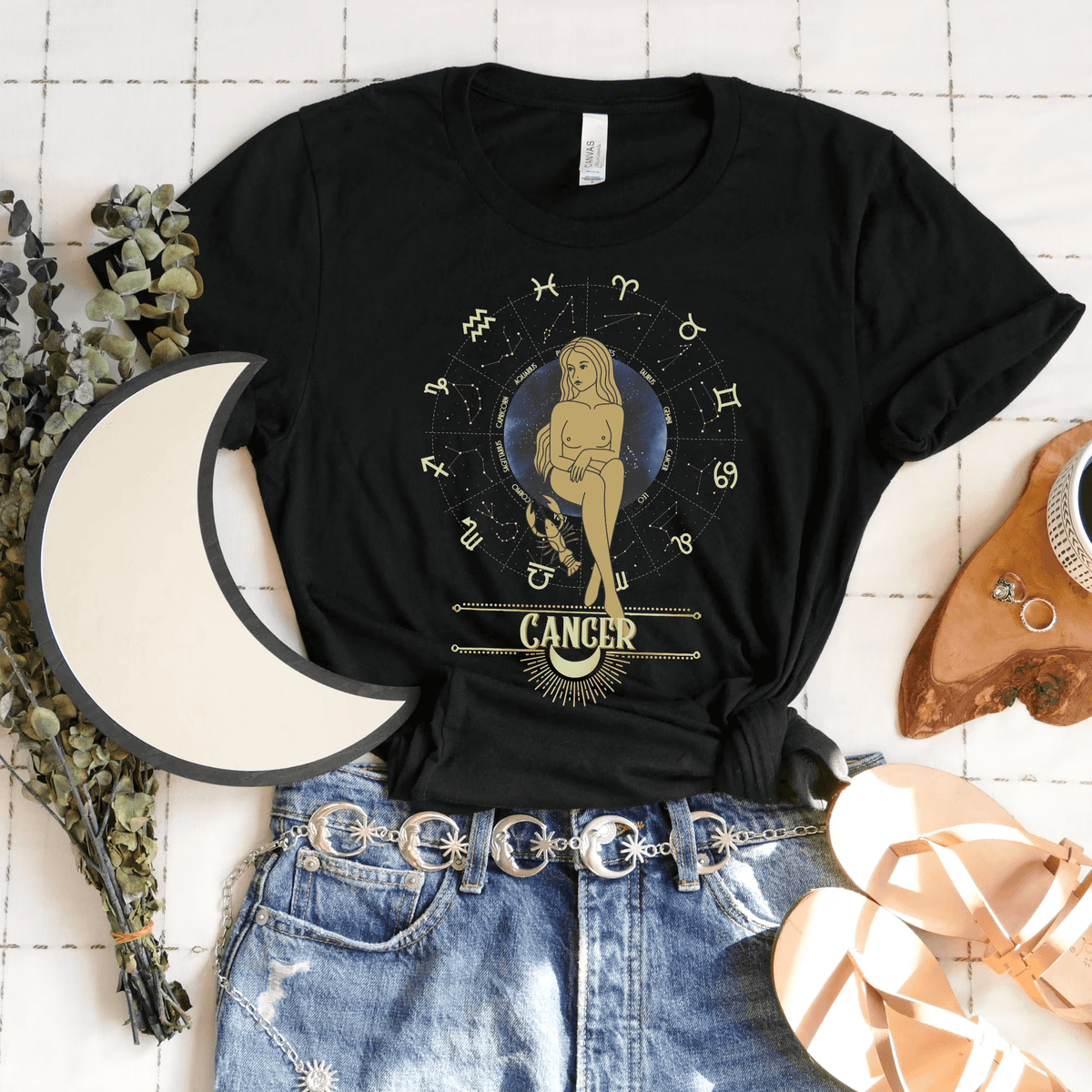 zodiac tshirt, cancer tee, horoscope, birthday t-shirt, gift for cancer, gift for her, June birthday gift, July birthday gift, June girl, July girl, Cancer girl, Cancer birthday, Cancer zodiac, Cancer horoscope, Astrology, Cancer sign, Zodiac constellation, horoscope shirt, gift for Cancer