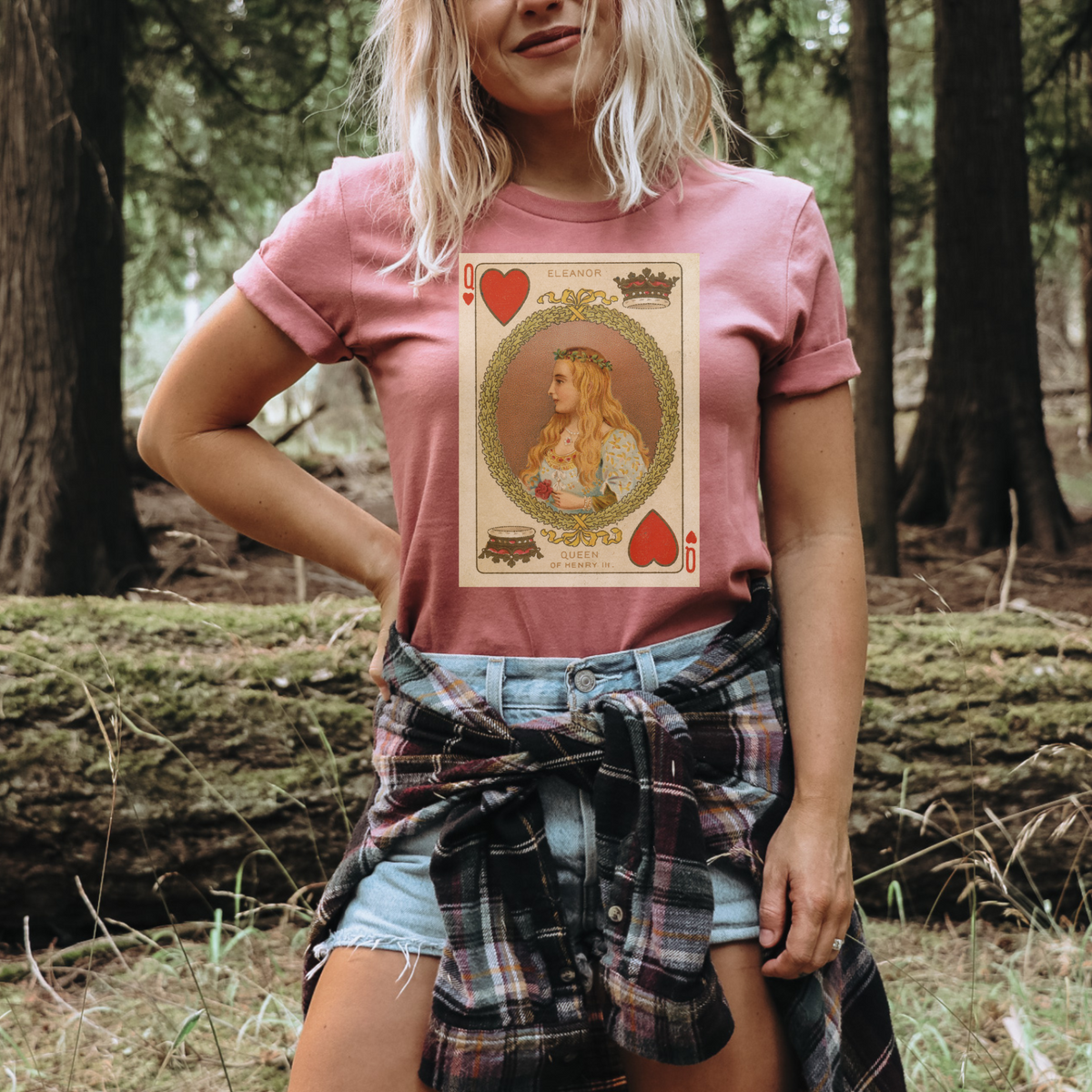 Valentines day T-Shirt  Retro Vintage Valentine  Red Queen Playing Card  Queen of Hearts Valentine Shirt  queen of hearts tshirt  Queen of Hearts Feminist  Mothers Day Shirt Gift for Mom  girl boss apparel  gift for wife  gift for girlfriend  feminist tee  empower women shirt