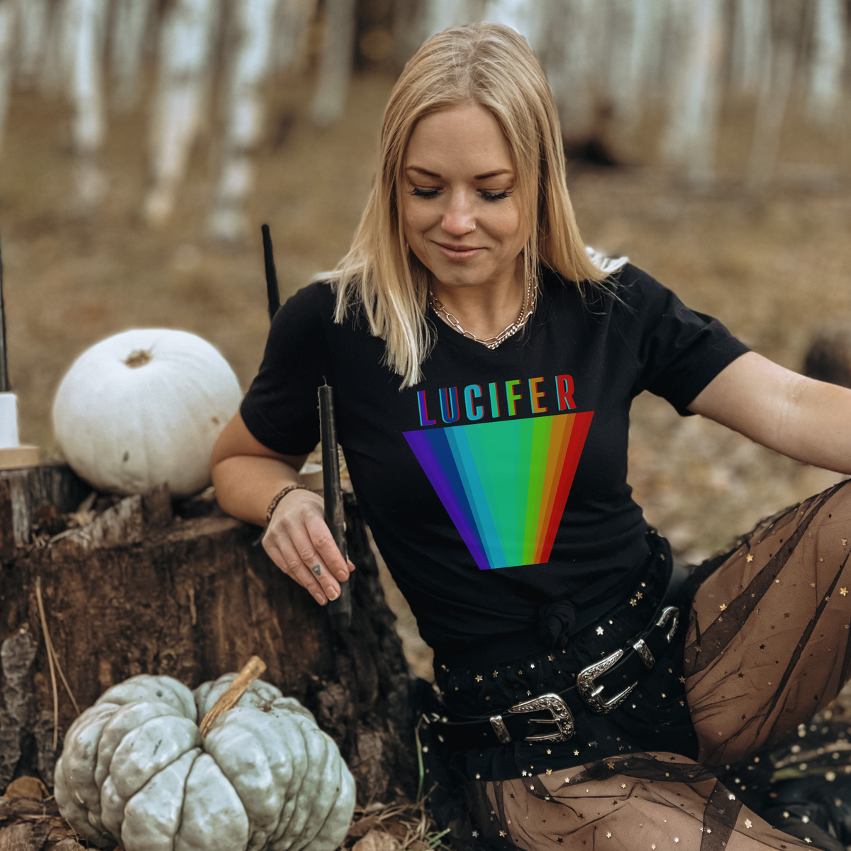 Lucifer Rising Short-Sleeve Unisex T-Shirt, Alejandro Jodorowsky, David Lynch, Cult Horror, Occult Film, Anger, Dario Argento, Sarcastic Shirt, Punk Rocker Tee, Goth shirt, rainbow shirt, Lucifer Rising, Funni t-shirt, Devil Shirt