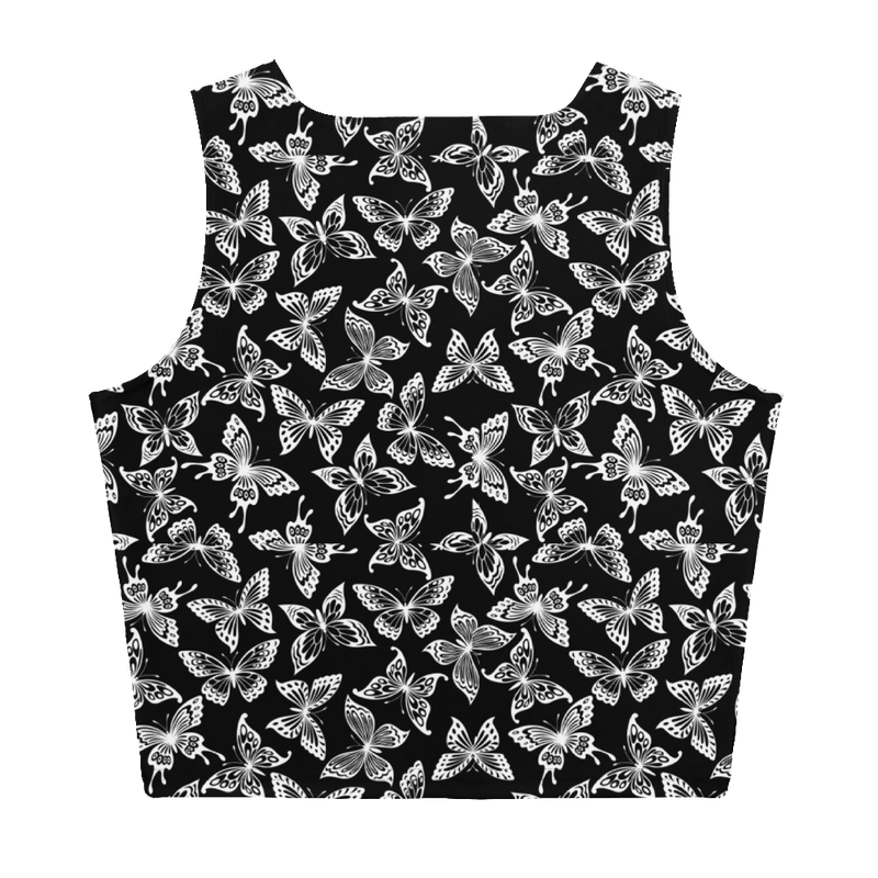 Butterfly Crop Top, Crop Top Women, Cute Crop Top, Crop Top, Cami, Aesthetic, Butterfly, Tee, Blouse, Y2K, Gift for her, Gift for mom