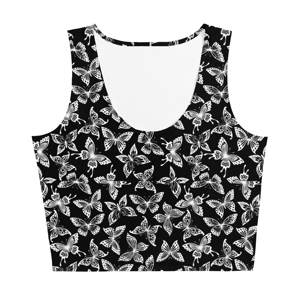 Butterfly Crop Top, Crop Top Women, Cute Crop Top, Crop Top, Cami, Aesthetic, Butterfly, Tee, Blouse, Y2K, Gift for her, Gift for mom