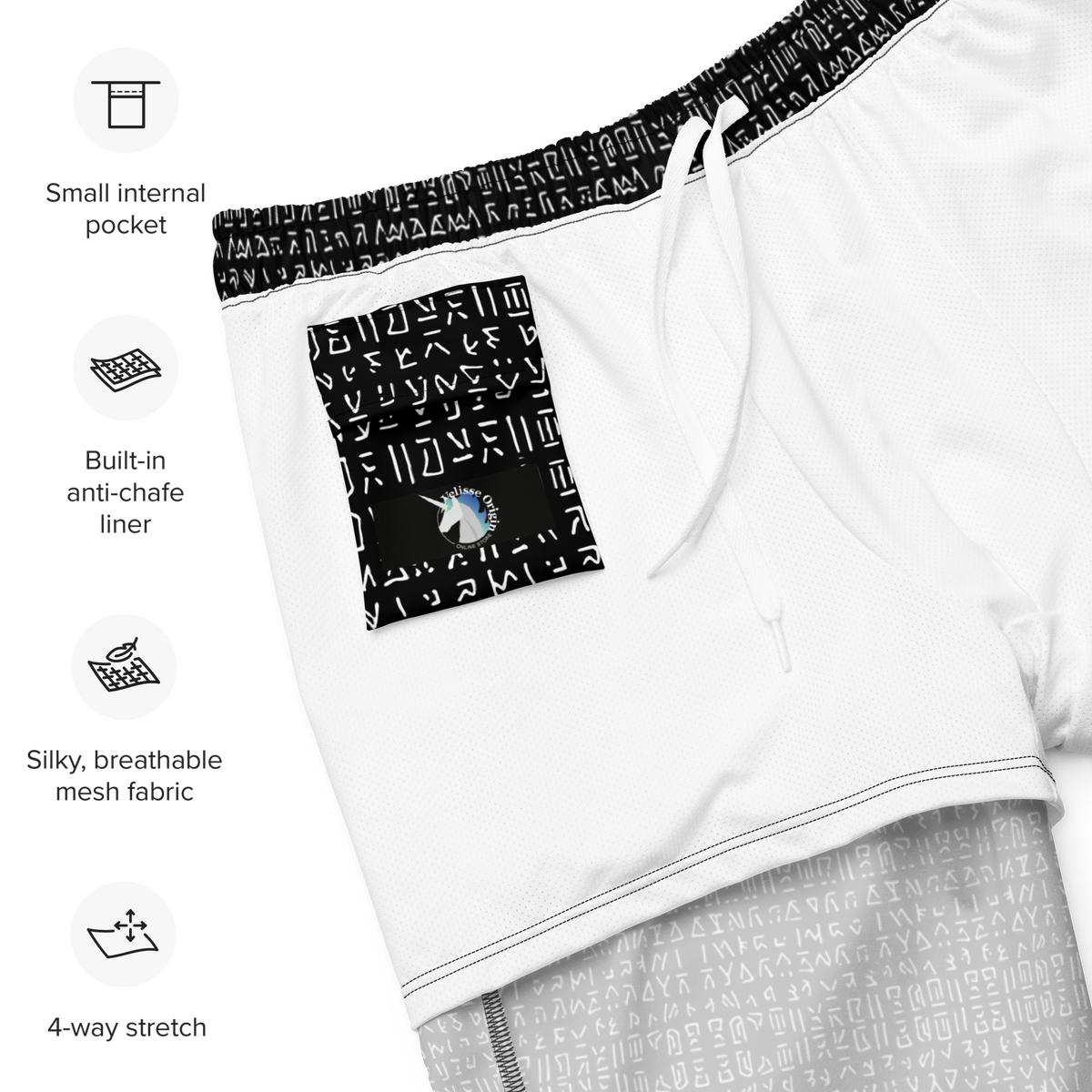 Nordic, Men's Swim Trunks, Swimwear, Beachwear, Summer, Activewear, Scandinavian, Stylish, Trendy, Fashion, Vacation, Pool, Quick-Dry, Comfortable, Elegant, Lightweight, Refined