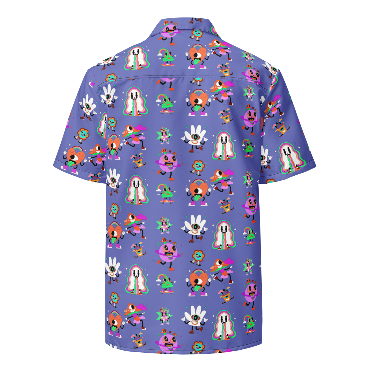 Psychedelic Fashion, Happy Print Shirt, Melting Vibes, Streetwear Eclectic, Unique Button Down, Colorful Style, Fashion Statement, Urban Happiness, Groovy Print Shirt, Express Yourself, Vibrant Streetwear, Bold Print Fashion, Happy Chic, Street Style Revolution, Stand Out Fashion, Fashion Forward, Positive Prints, Eclectic Wardrobe, Urban Meltdown, Fashion Joyride, button up shirt, button shirt