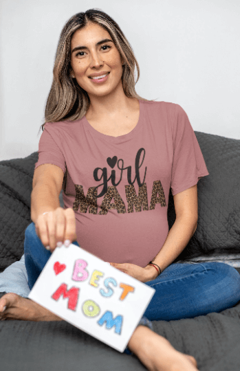 Girl Mama Leopard Shirt, Girl Mom Shirt, Girl Mama Shirt, Girl Mama Gift, Mama Girl Sweatshirt, Mom of Girls Shirt, Mom Shirt