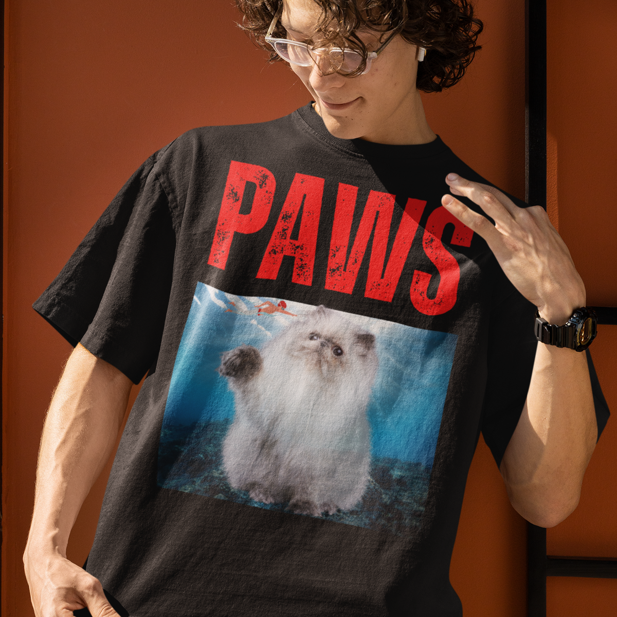 paws t-shirt, funny parody tee, funny cat shirt, gift for cat lovers, gift for cat owner, men cat t-shirt, cat daddy, cat mom, vintage cat tee, cat mom shirt, cat print top, kitten shirt, kitty monster, kawaii, Siamese cat, tee, shirt, top
