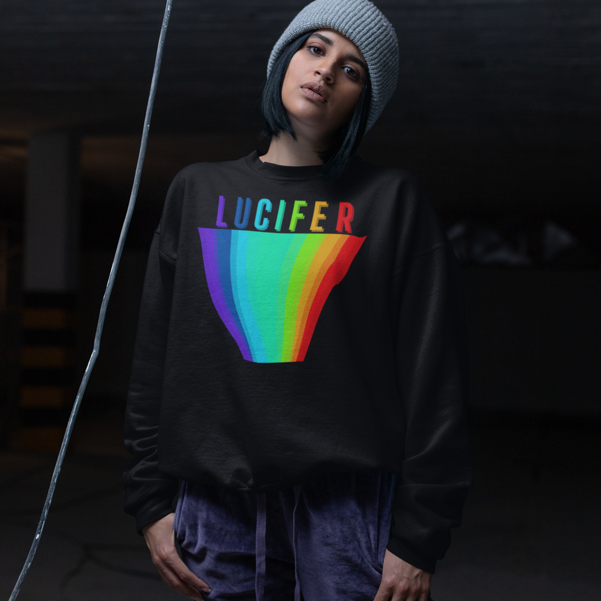 Sarcastic Shirt, rainbow shirt, Punk Rocker Tee, Occult Film, Lucifer Rising Short-Sleeve Unisex T-Shirt, Lucifer Rising, Goth shirt, Funni t-shirt, Devil Shirt, David Lynch, Dario Argento, Cult Horror, Anger, Alejandro Jodorowsky