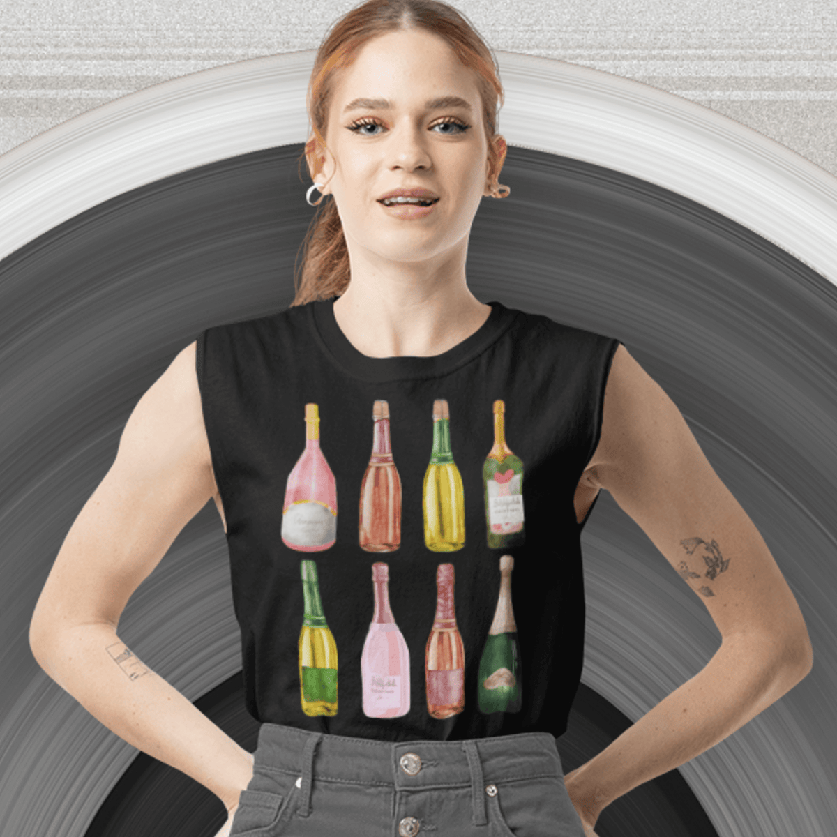 Black- yes way rose shirt, liquor t-shirt, gift for mom, gift for him, gift for her, gift for champagne lovers, drinking tee, champagne sweatshirt, champagne shirt, champagne problems sweatshirt, champagne lovers, champagne bottles tee, alcohol tee