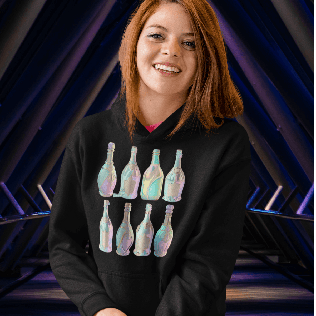 Black- yes way rose shirt, liquor t-shirt, gift for mom, gift for him, gift for her, gift for champagne lovers, drinking tee, champagne sweatshirt, champagne shirt, champagne problems sweatshirt, champagne lovers, champagne bottles tee, alcohol tee, hoodie, champagne bottles hoodie