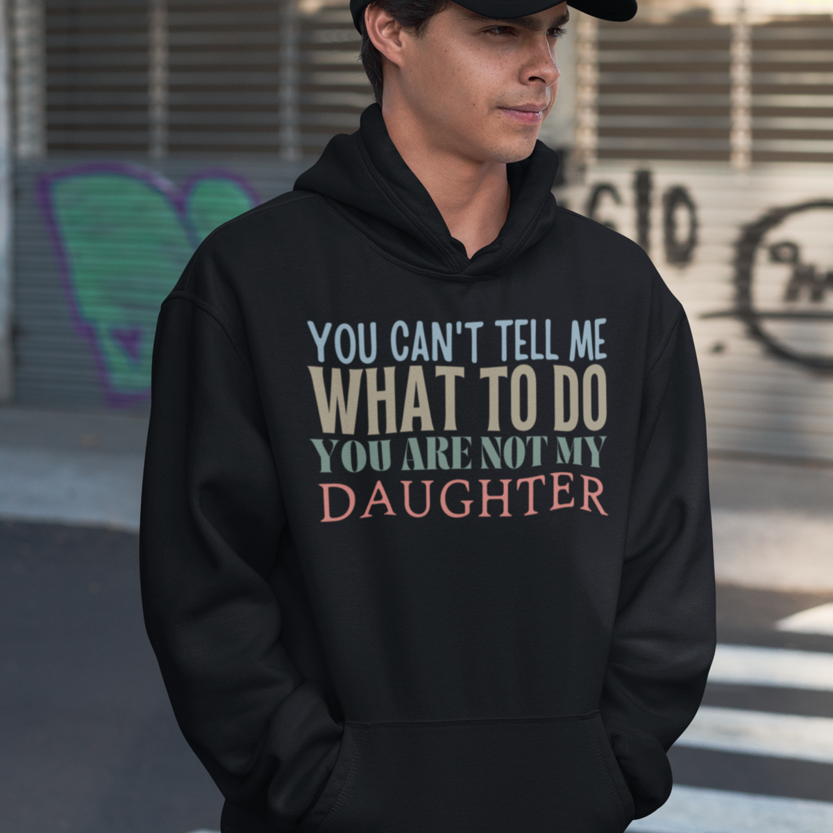 Dad Shirt, Fathers Day Shirt, Funny Mens Shirt, Funny Dad Shirt, Tell me what to do, Gift for him, Gift for her, New Papa Gift, Funny Mom Shirt, Mom Shirt, New Dad Shirt, Father Shirt, Dad tee, You Can't tell me What To Do You Are Not My Daughter Shirt