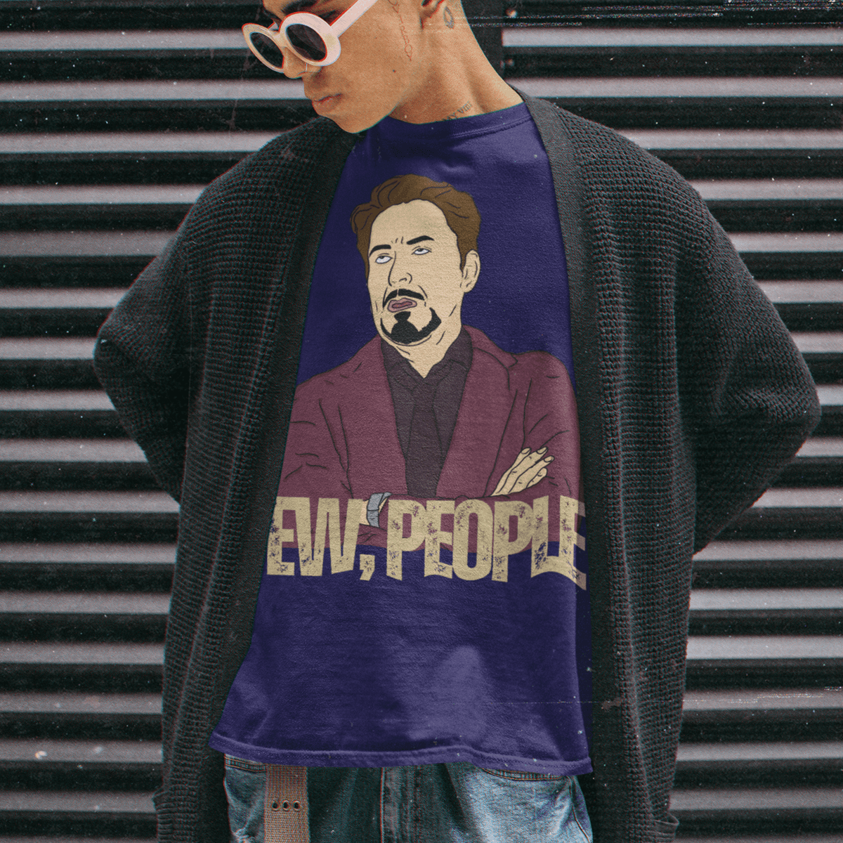 Navy- Funny Tees, Introvert Apparel, Humor Clothing, Statement Shirts, Quirky Fashion, Sassy Style, Casual Wear, Playful Prints, Personality Tops, Witty Outfits, Weekend Vibes, Relaxed Fit, Introvert Pride, Socially Awkward, Lighthearted Attire, Comfortable Chic, Conversational Tee, Solitude Fashion, Unique Statements, Anti-Social Wear, ew people, ew people tshirt, ew people tee