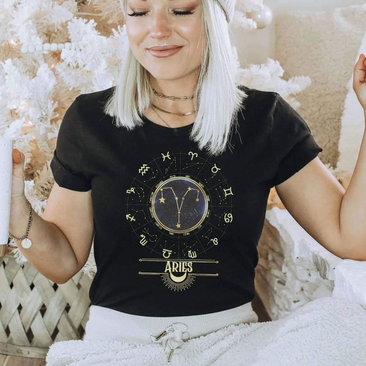 zodiac tshirt, Zodiac constellation, March girl, March birthday gift, horoscope shirt, horoscope, gifts for aries, gift for her, gift for aries, birthday t-shirt, Astrology, Aries zodiac, aries tee, Aries sign, aries horoscope, Aries girl,Aries birthday, April girl, April birthday gift