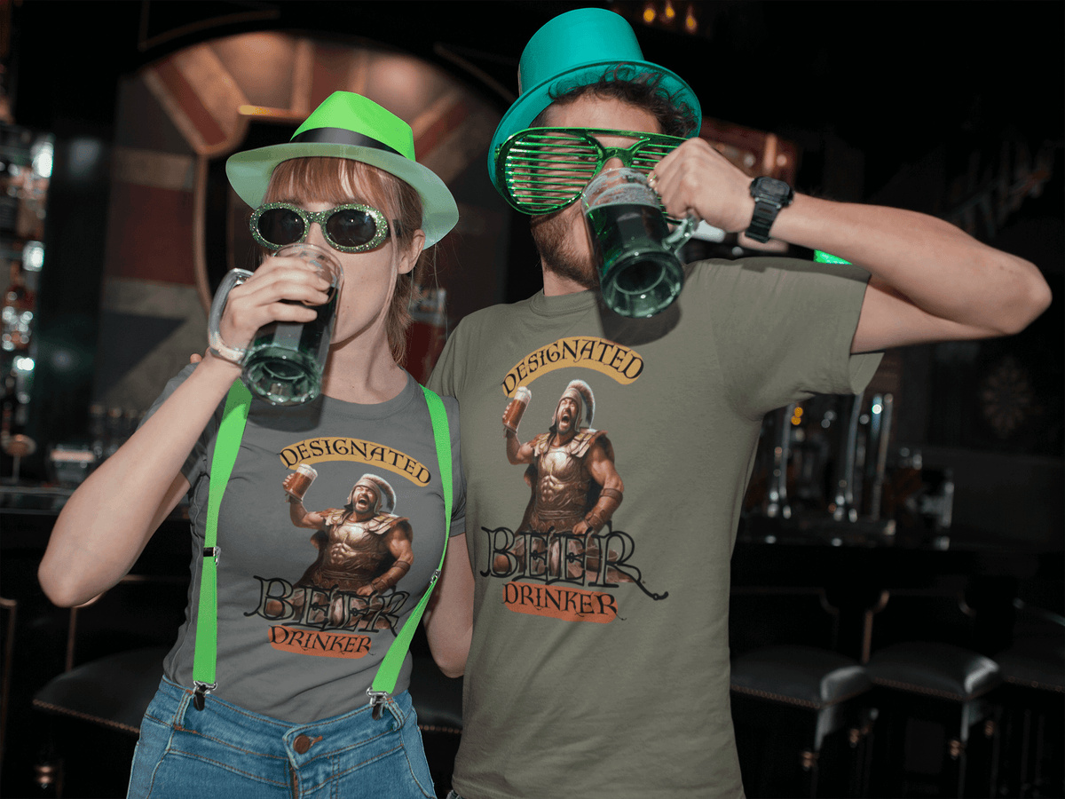 unique design streetwear Spartan tee Sparta shirt sarcastic shirt graphic tee funny t-shirt funny men tee designated drinker designated beer drinker casual style beer shirt beer lover beer enthusiast beer drinker shirt