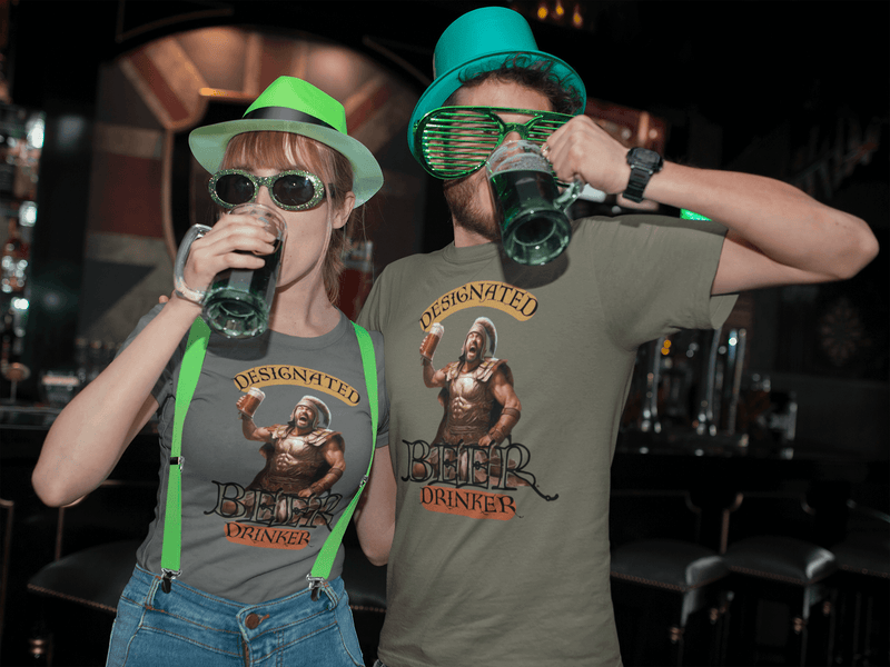 unique design streetwear Spartan tee Sparta shirt sarcastic shirt graphic tee funny t-shirt funny men tee designated drinker designated beer drinker casual style beer shirt beer lover beer enthusiast beer drinker shirt