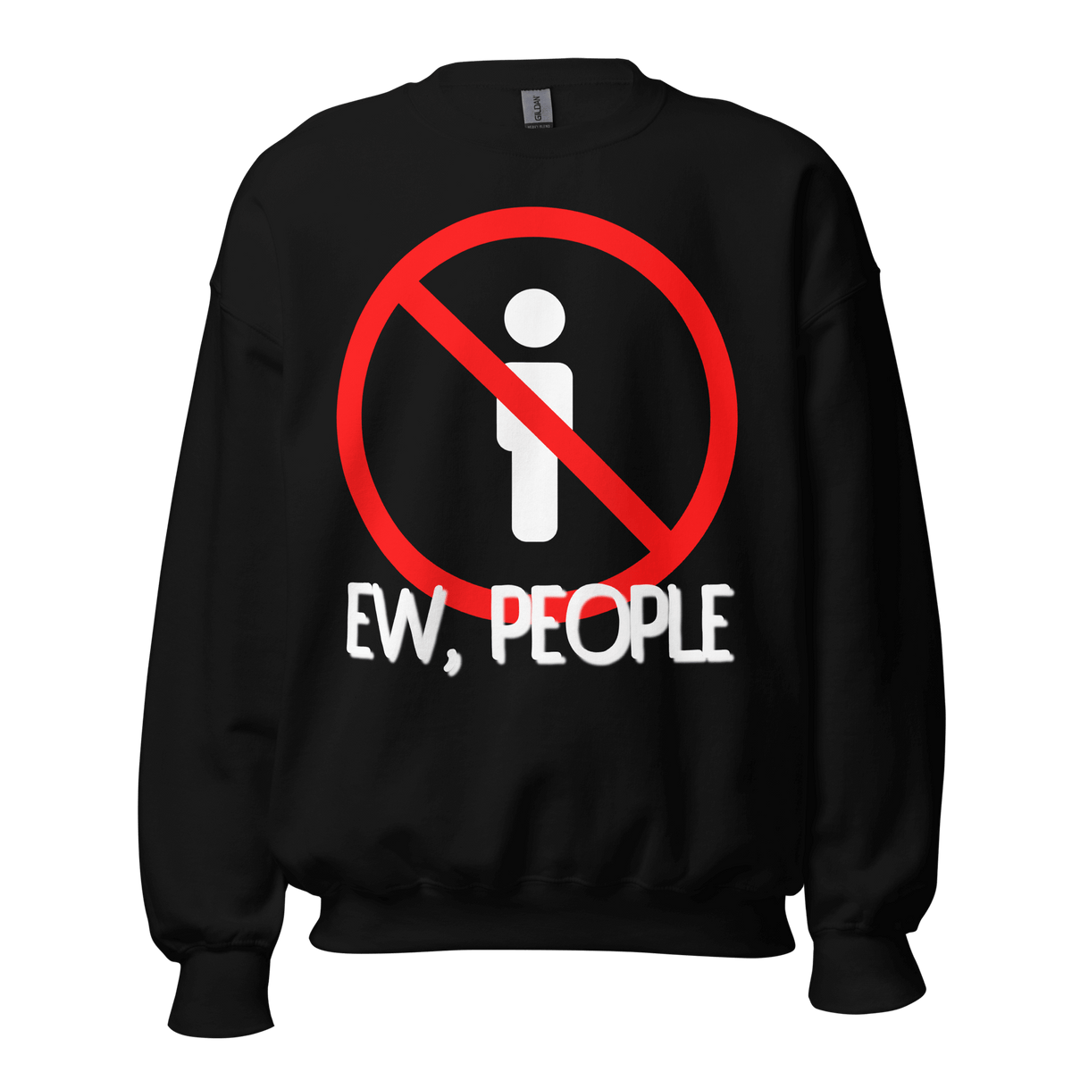 Black- Sweatshirt, Humor Clothing, Introvert Apparel, Statement Print, Cozy Comfort, Casual Style, Quirky Fashion, Sassy Attire, Personality Piece, Playful Prints, Anti-Social Vibes, Relaxed Fit, Humorous Wear, Lighthearted Layers, Expressive Fashion, Introvert Pride, Chill Outfits, Unique Statements, Conversational Sweatshirt, Attitude Attire, Solitude Fashion, Weekend Wardrobe, ew people, ew people sweatshirt, ew people tee