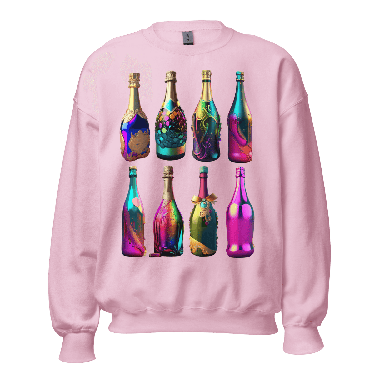 Light Pink- yes way rose shirt, liquor t-shirt, gift for mom, gift for him, gift for her, gift for champagne lovers, drinking tee, champagne sweatshirt, champagne shirt, champagne problems sweatshirt, champagne lovers, champagne bottles tee, alcohol tee
