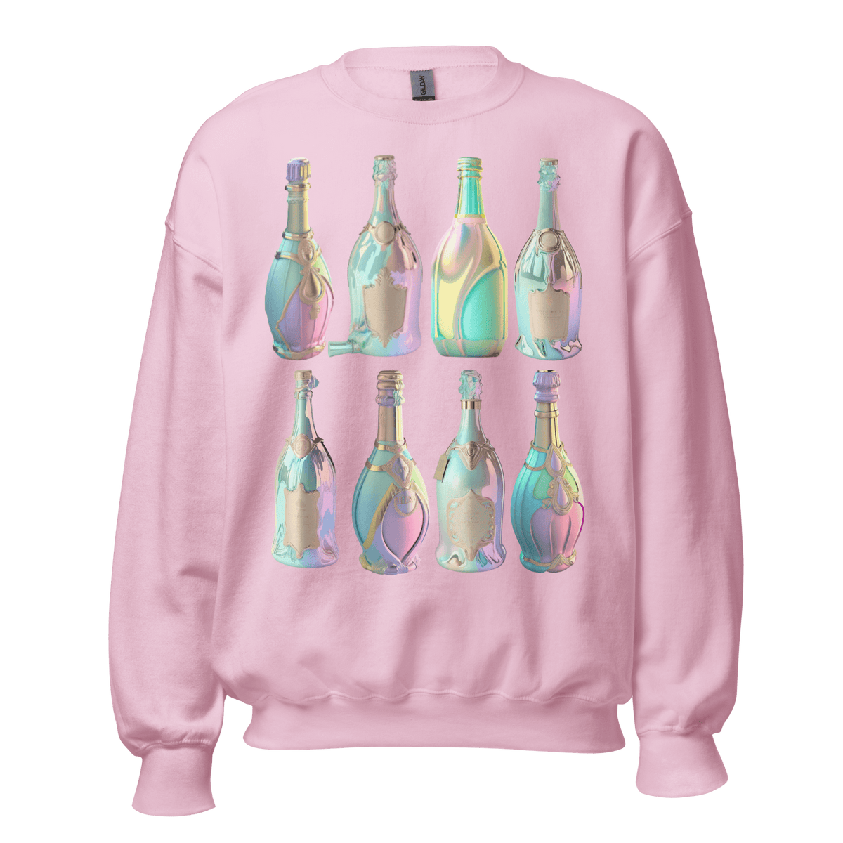 Light Pink- yes way rose shirt, liquor t-shirt, gift for mom, gift for him, gift for her, gift for champagne lovers, drinking tee, champagne sweatshirt, champagne shirt, champagne problems sweatshirt, champagne lovers, champagne bottles tee, alcohol tee