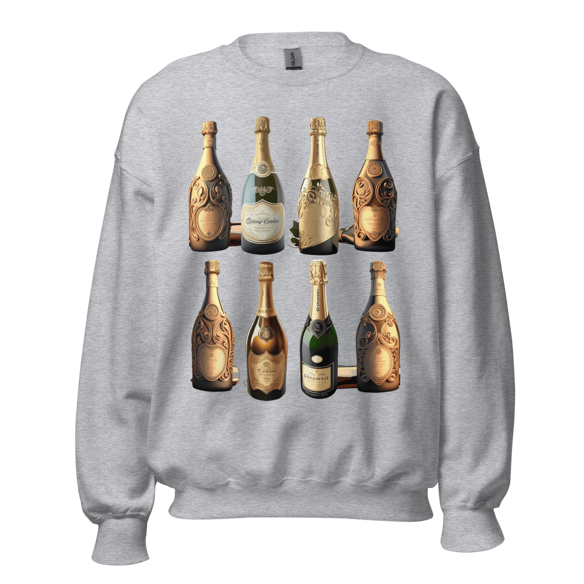 Sport Grey- yes way rose shirt, liquor t-shirt, gift for mom, gift for him, gift for her, gift for champagne lovers, drinking tee, champagne sweatshirt, champagne shirt, champagne problems sweatshirt, champagne lovers, champagne bottles tee, alcohol tee