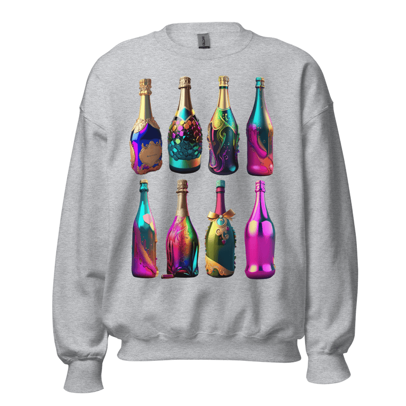 Sport Grey- yes way rose shirt, liquor t-shirt, gift for mom, gift for him, gift for her, gift for champagne lovers, drinking tee, champagne sweatshirt, champagne shirt, champagne problems sweatshirt, champagne lovers, champagne bottles tee, alcohol tee