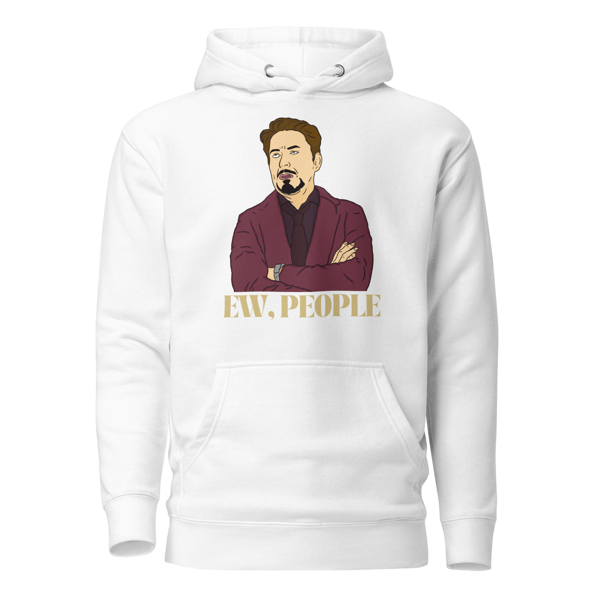 White- Hooded Sweatshirt, Funny Hoodie, Introvert Apparel, Humor Clothing, Statement Hoodie, Cozy Comfort, Quirky Fashion, Sassy Style, Casual Wear, Playful Prints, Personality Clothing, Witty Attire, Anti-Social Vibes, Relaxed Fit, Introvert Pride, Lighthearted Layers, Conversational Hoodie, Solitude Fashion, Unique Statements, Weekend Lounge, Attitude Attire, Chill Outfits, ew people, ew people hoodie, ew people tee