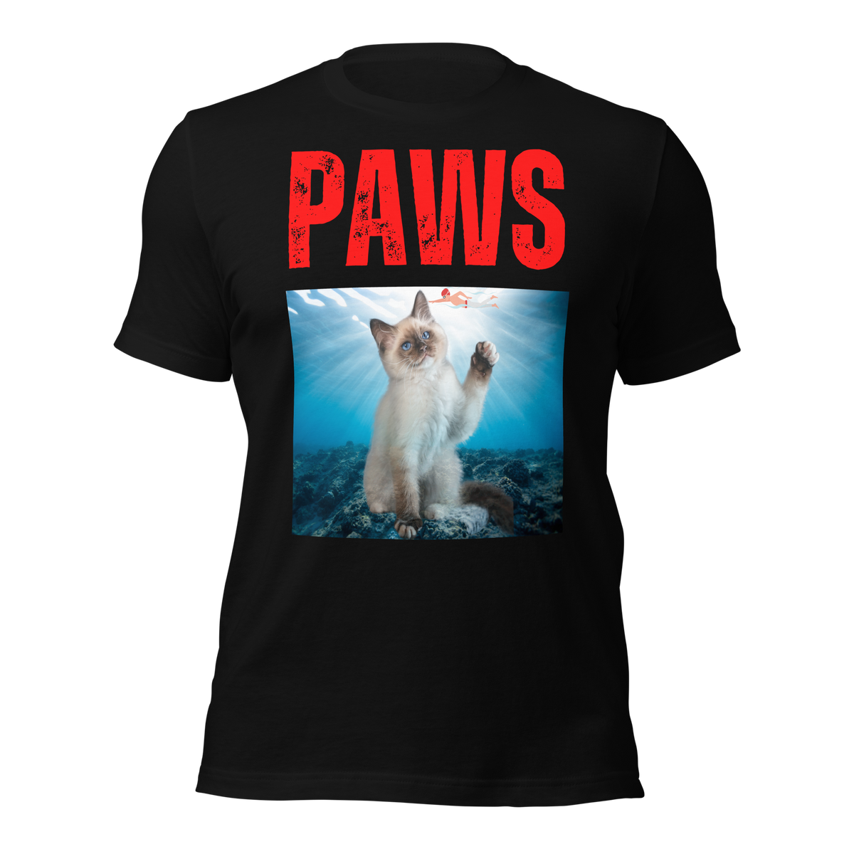 paws t-shirt, funny parody tee, funny cat shirt, gift for cat lovers, gift for cat owner, men cat t-shirt, cat daddy, cat mom, vintage cat tee, cat mom shirt, cat print top, kitten shirt, kitty monster, kawaii, Siamese cat, tee, shirt, top