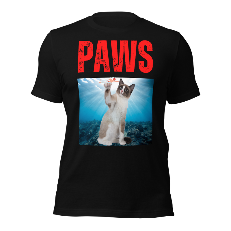 paws t-shirt, funny parody tee, funny cat shirt, gift for cat lovers, gift for cat owner, men cat t-shirt, cat daddy, cat mom, vintage cat tee, cat mom shirt, cat print top, kitten shirt, kitty monster, kawaii, Siamese cat, tee, shirt, top
