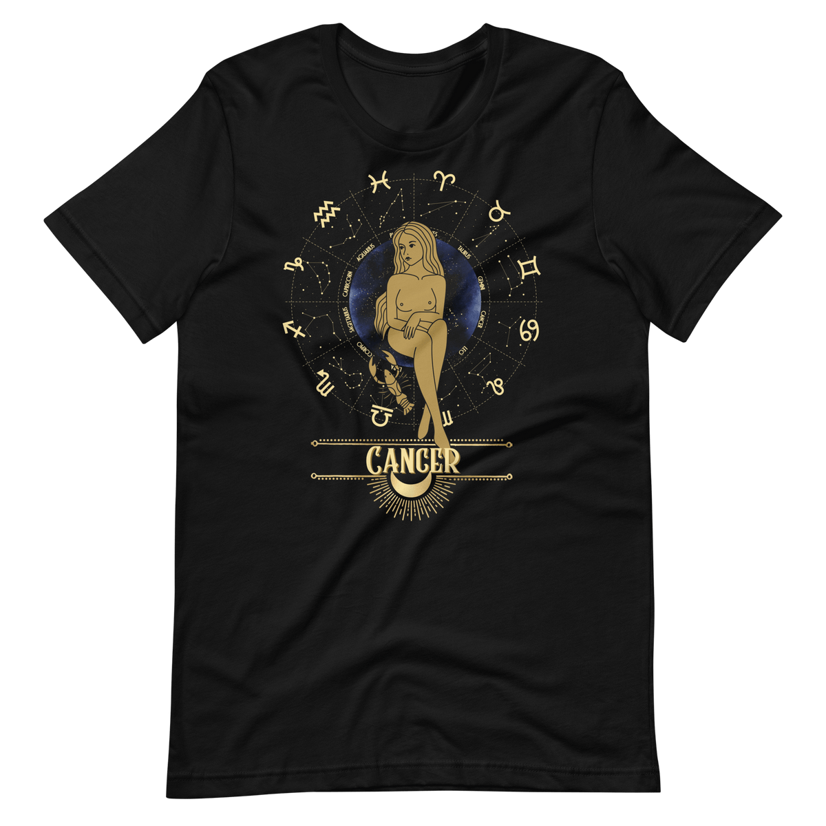 zodiac tshirt, cancer tee, horoscope, birthday t-shirt, gift for cancer, gift for her, June birthday gift, July birthday gift, June girl, July girl, Cancer girl, Cancer birthday, Cancer zodiac, Cancer horoscope, Astrology, Cancer sign, Zodiac constellation, horoscope shirt, gift for Cancer