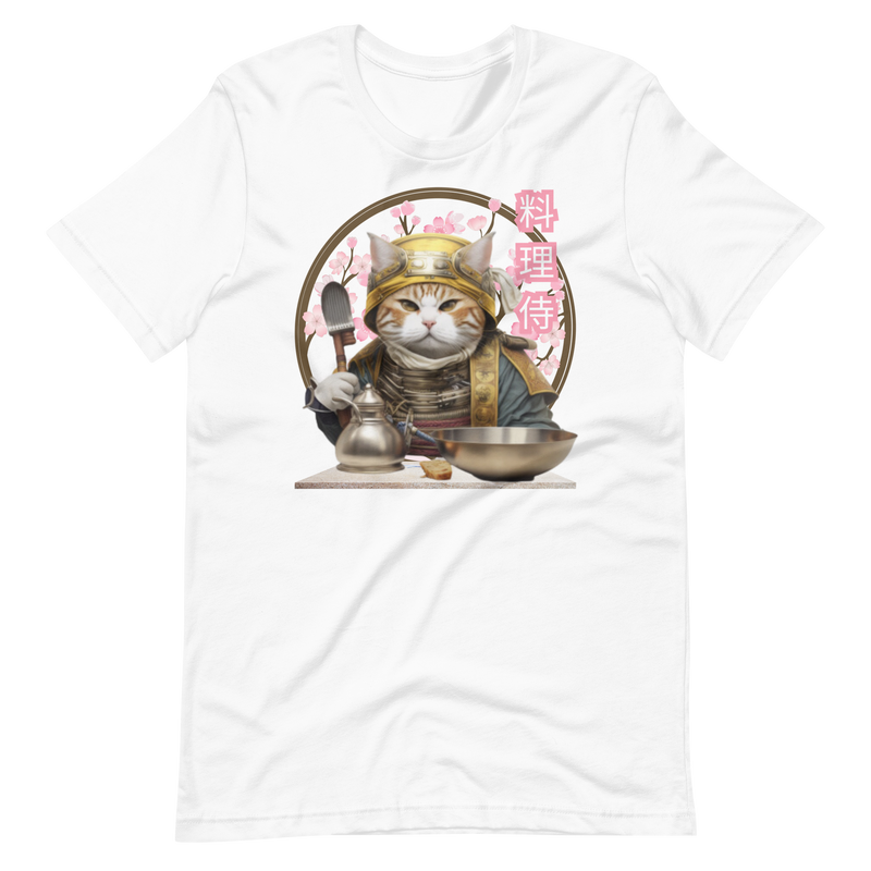 Tokio Japan, Samurai cat tee, Samurai Cat, Tattoo Style Shirt, Samurai, Ninja, Samurai Kitten, Ninja cat tshirt, Ninja Cat, kawaii, Japanese Kawaii, Ninja Cat T-Shirt,  Japanese Calligraphy, gift for him, gift for her, gift for cat lover, Cat Lover T-Shirt